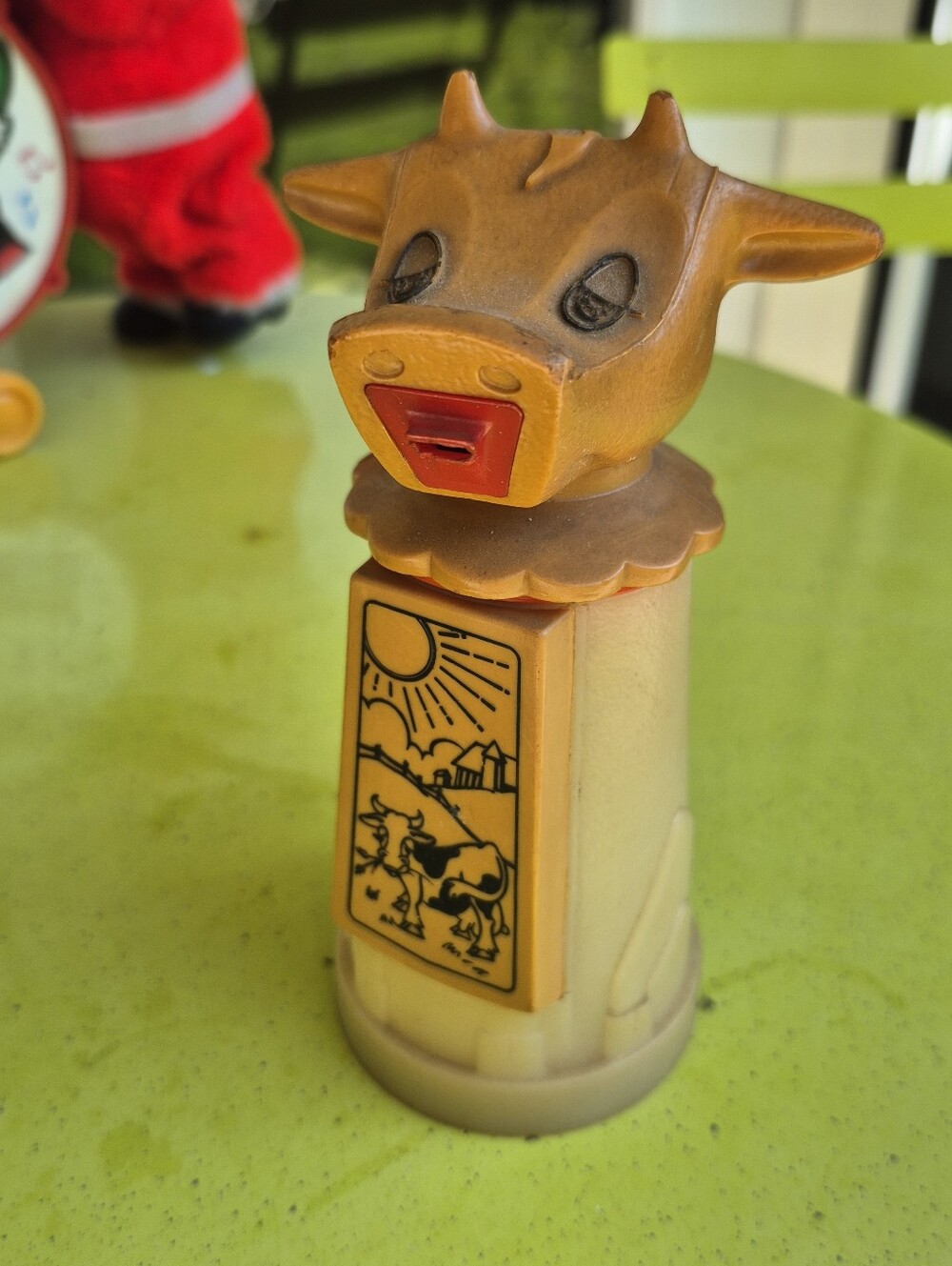 Vintage Whirley Moo Cow Creamer